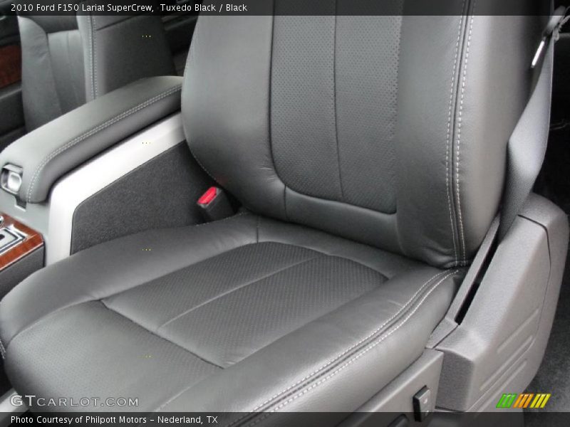 Tuxedo Black / Black 2010 Ford F150 Lariat SuperCrew