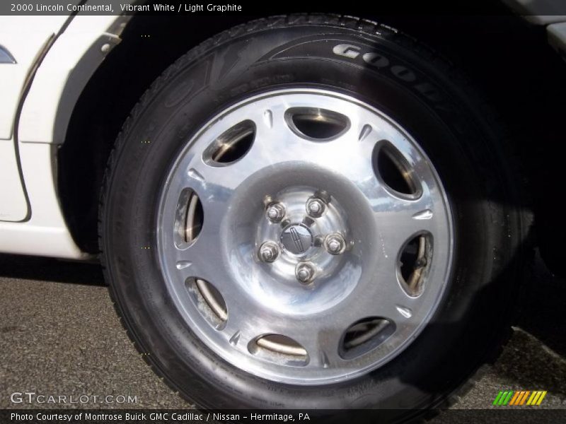 Vibrant White / Light Graphite 2000 Lincoln Continental