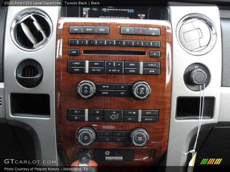 Tuxedo Black / Black 2010 Ford F150 Lariat SuperCrew
