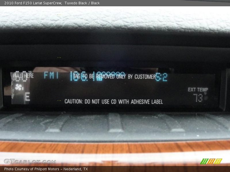 Tuxedo Black / Black 2010 Ford F150 Lariat SuperCrew