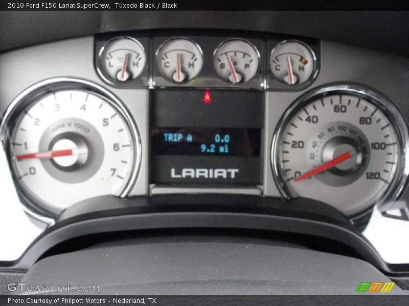 Tuxedo Black / Black 2010 Ford F150 Lariat SuperCrew
