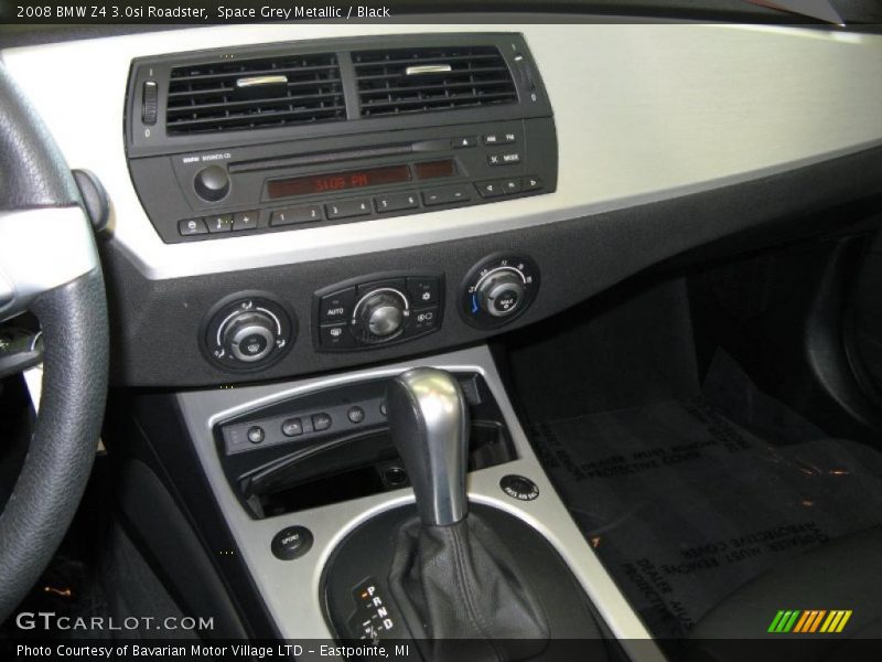 Space Grey Metallic / Black 2008 BMW Z4 3.0si Roadster