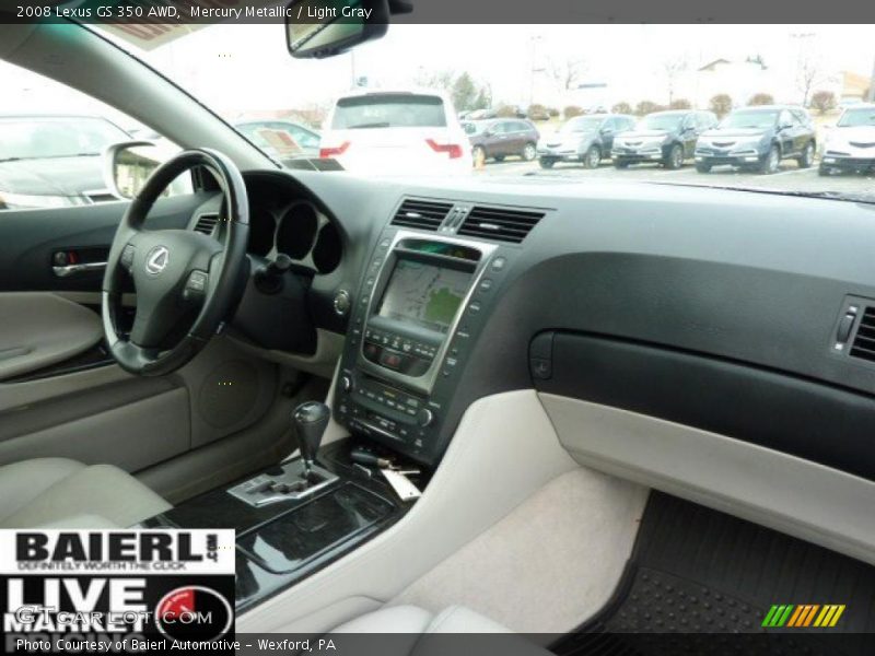 Mercury Metallic / Light Gray 2008 Lexus GS 350 AWD
