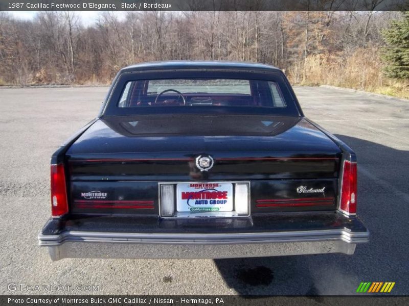  1987 Fleetwood D'Elegance Black