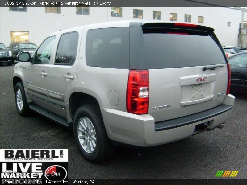 Silver Birch Metallic / Ebony 2009 GMC Yukon Hybrid 4x4