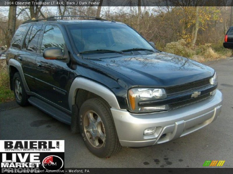 Black / Dark Pewter 2004 Chevrolet TrailBlazer LT 4x4
