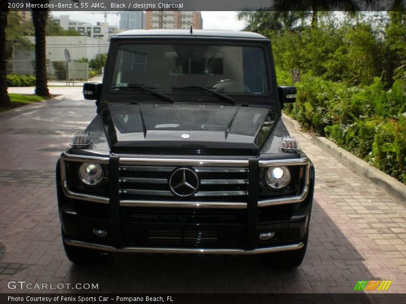 Black / designo Charcoal 2009 Mercedes-Benz G 55 AMG