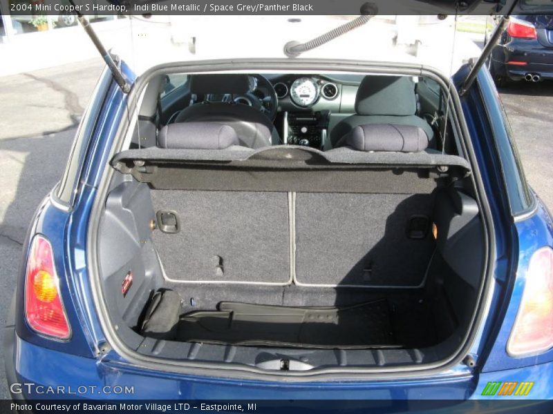 Indi Blue Metallic / Space Grey/Panther Black 2004 Mini Cooper S Hardtop