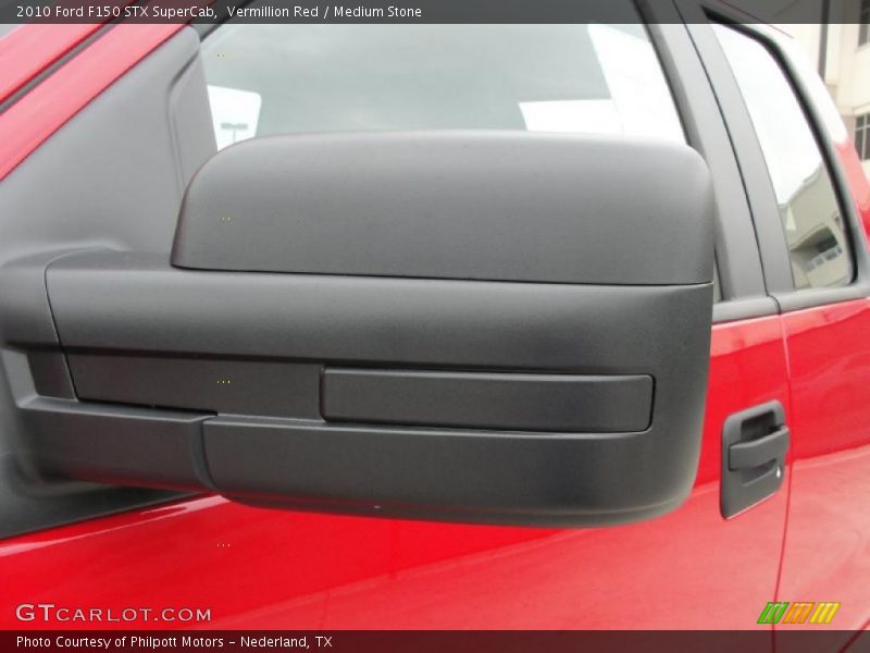 Vermillion Red / Medium Stone 2010 Ford F150 STX SuperCab