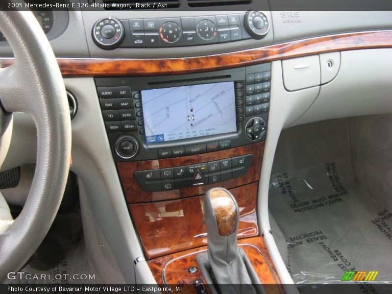 Controls of 2005 E 320 4Matic Wagon