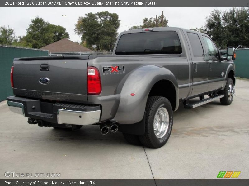  2011 F350 Super Duty XLT Crew Cab 4x4 Dually Sterling Gray Metallic