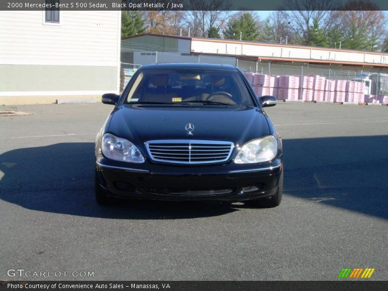 Black Opal Metallic / Java 2000 Mercedes-Benz S 500 Sedan