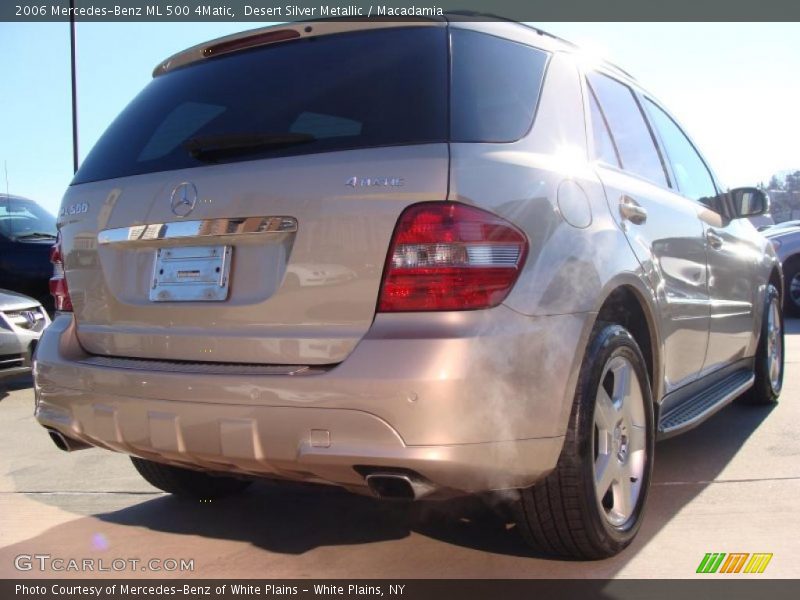 Desert Silver Metallic / Macadamia 2006 Mercedes-Benz ML 500 4Matic