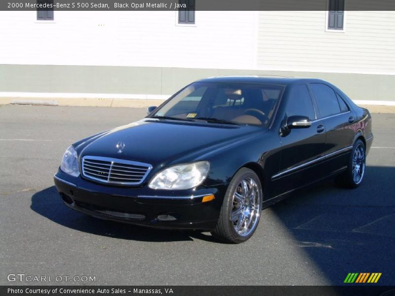 Black Opal Metallic / Java 2000 Mercedes-Benz S 500 Sedan