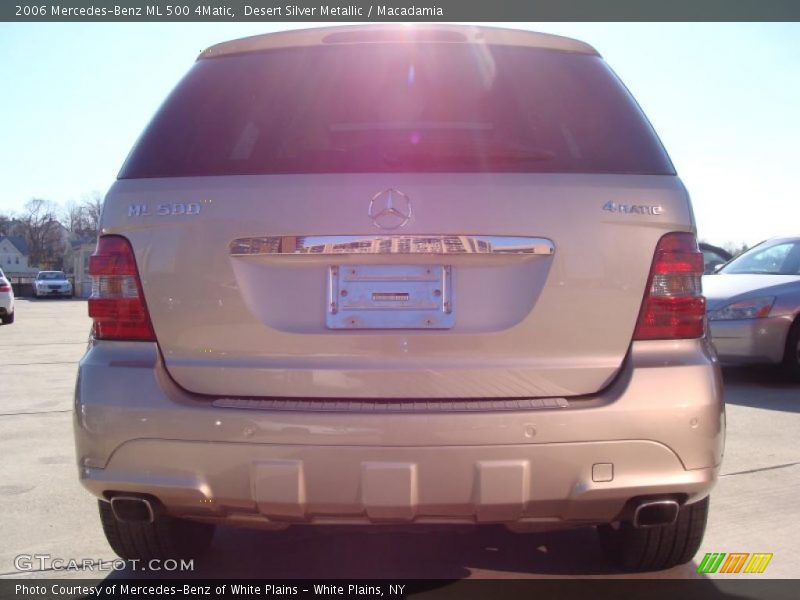Desert Silver Metallic / Macadamia 2006 Mercedes-Benz ML 500 4Matic