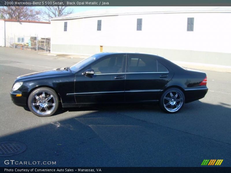 Black Opal Metallic / Java 2000 Mercedes-Benz S 500 Sedan