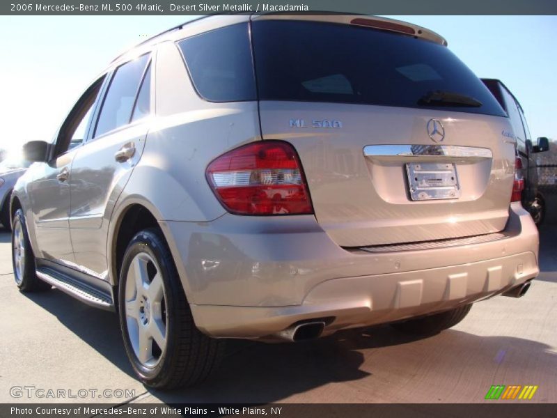 Desert Silver Metallic / Macadamia 2006 Mercedes-Benz ML 500 4Matic