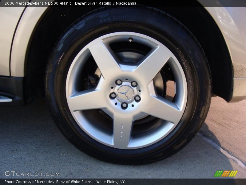 Desert Silver Metallic / Macadamia 2006 Mercedes-Benz ML 500 4Matic