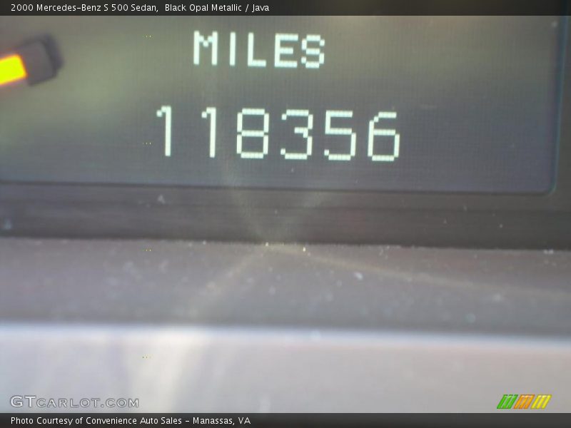 Black Opal Metallic / Java 2000 Mercedes-Benz S 500 Sedan