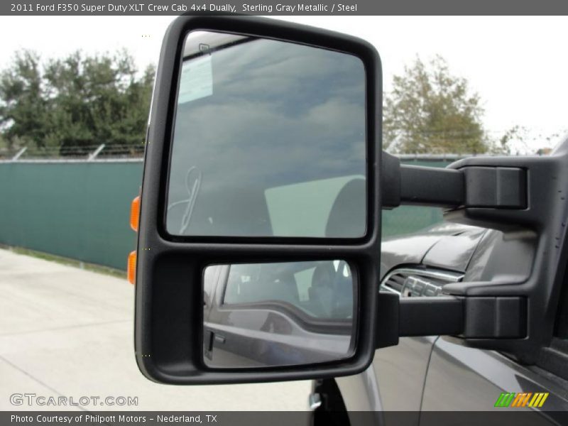 Sterling Gray Metallic / Steel 2011 Ford F350 Super Duty XLT Crew Cab 4x4 Dually