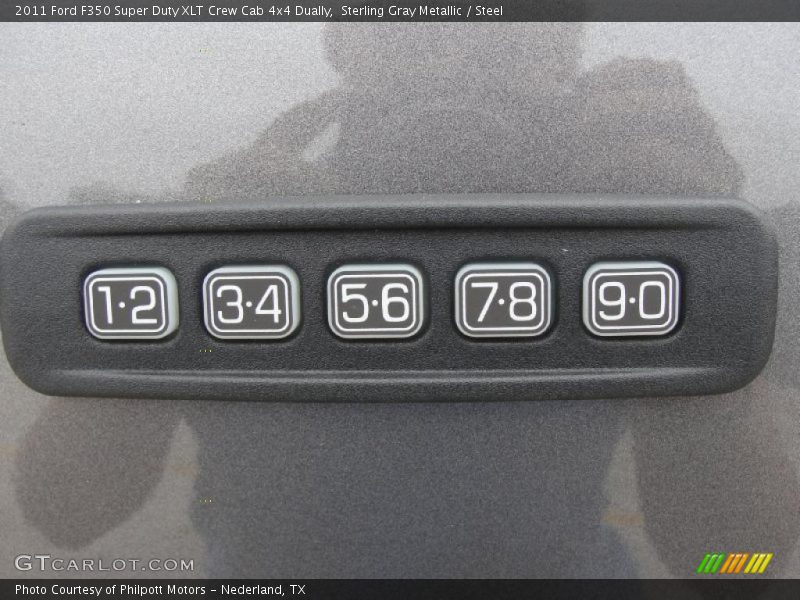 Sterling Gray Metallic / Steel 2011 Ford F350 Super Duty XLT Crew Cab 4x4 Dually
