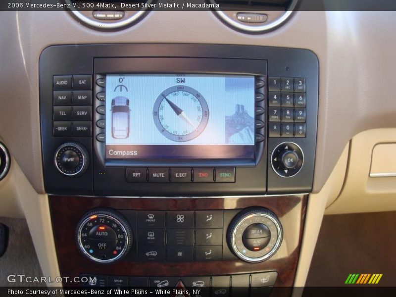 Desert Silver Metallic / Macadamia 2006 Mercedes-Benz ML 500 4Matic