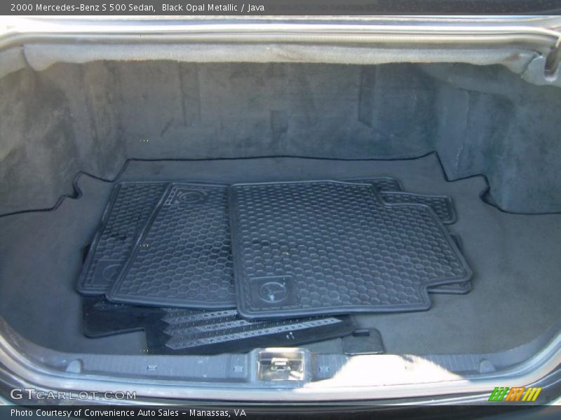 Black Opal Metallic / Java 2000 Mercedes-Benz S 500 Sedan