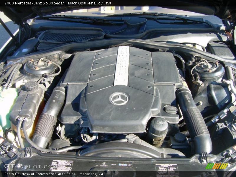 Black Opal Metallic / Java 2000 Mercedes-Benz S 500 Sedan