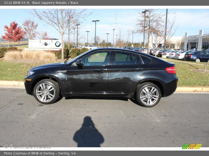  2010 X6 M  Black Sapphire Metallic