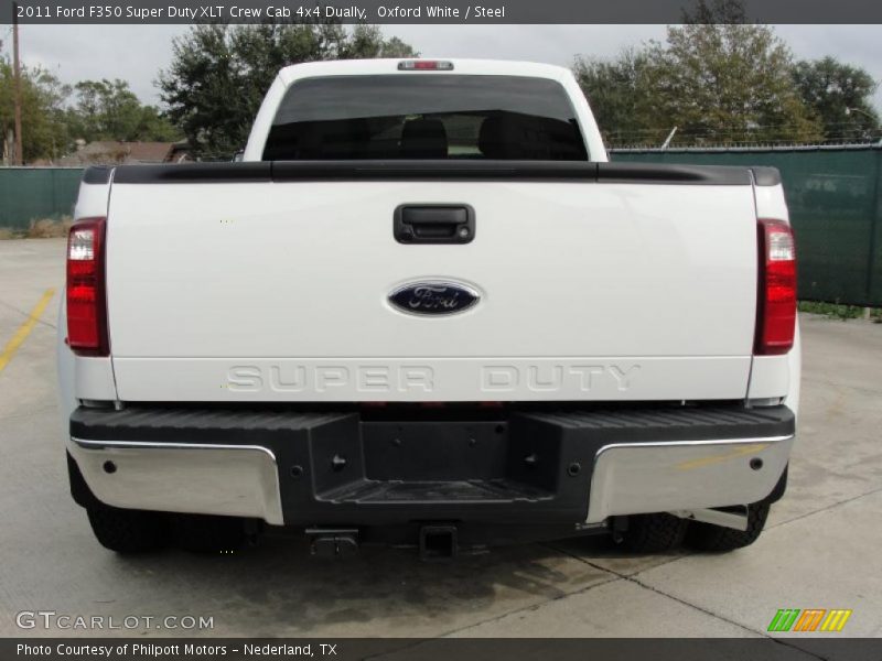  2011 F350 Super Duty XLT Crew Cab 4x4 Dually Oxford White