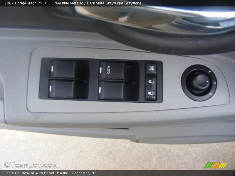 Steel Blue Metallic / Dark Slate Gray/Light Graystone 2007 Dodge Magnum SXT