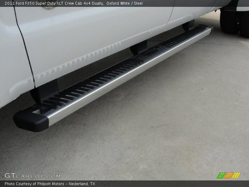 Oxford White / Steel 2011 Ford F350 Super Duty XLT Crew Cab 4x4 Dually