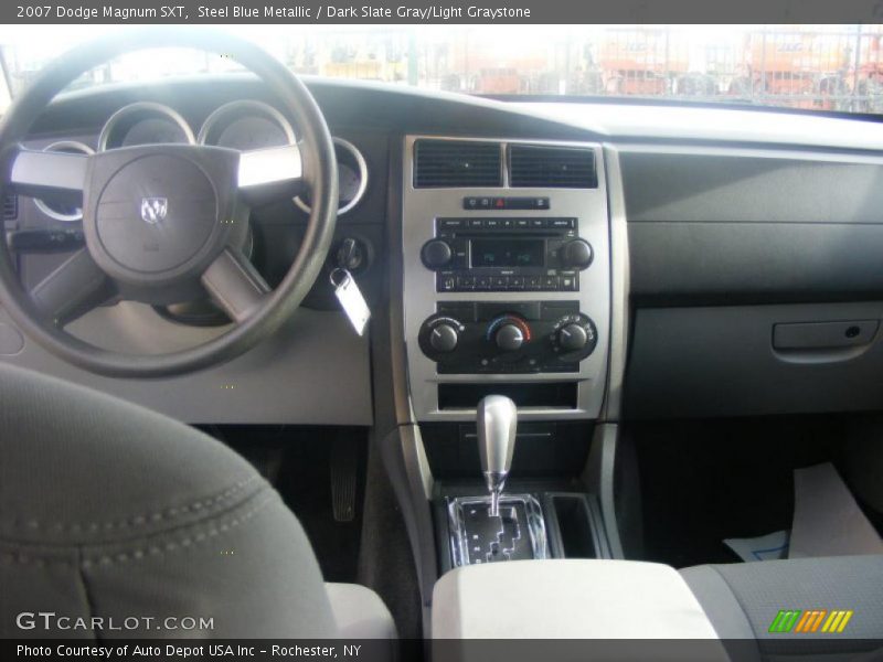 Steel Blue Metallic / Dark Slate Gray/Light Graystone 2007 Dodge Magnum SXT