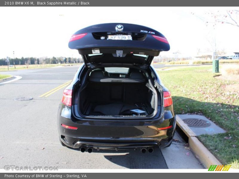 Black Sapphire Metallic / Black 2010 BMW X6 M