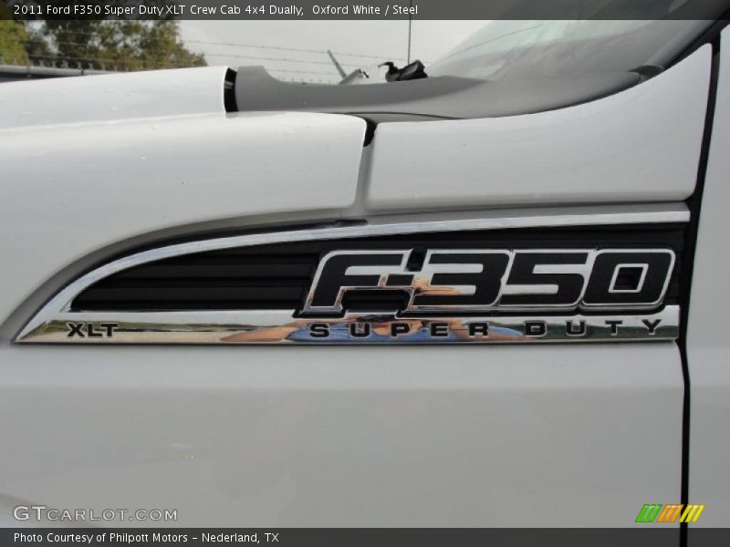  2011 F350 Super Duty XLT Crew Cab 4x4 Dually Logo