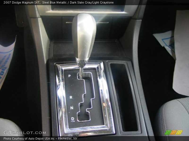 Steel Blue Metallic / Dark Slate Gray/Light Graystone 2007 Dodge Magnum SXT
