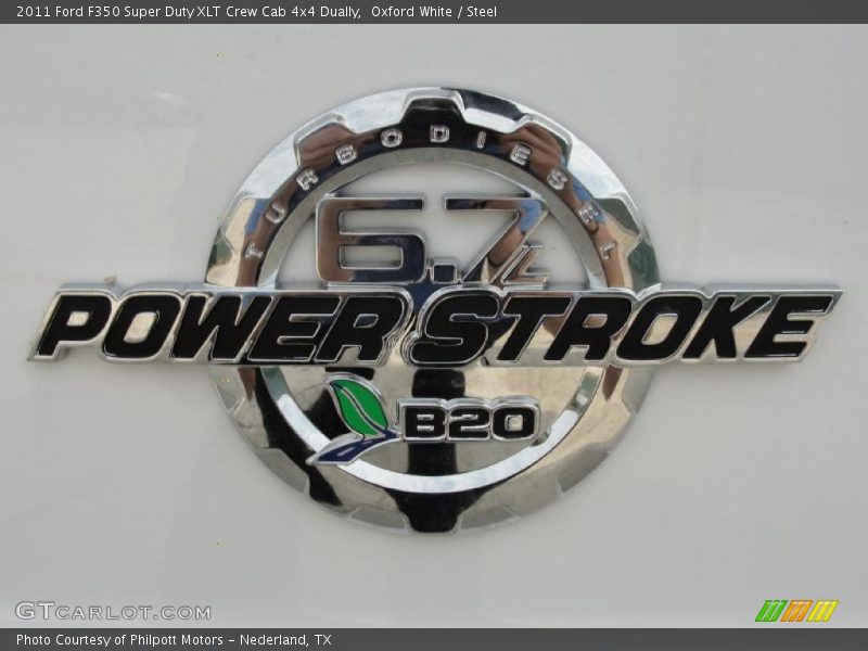  2011 F350 Super Duty XLT Crew Cab 4x4 Dually Logo