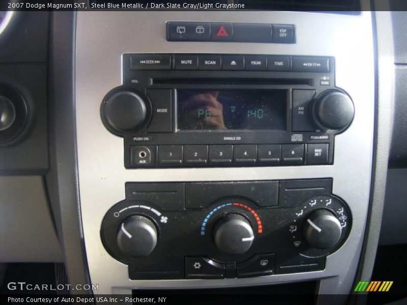Steel Blue Metallic / Dark Slate Gray/Light Graystone 2007 Dodge Magnum SXT