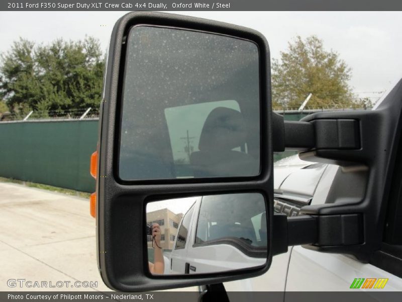 Oxford White / Steel 2011 Ford F350 Super Duty XLT Crew Cab 4x4 Dually