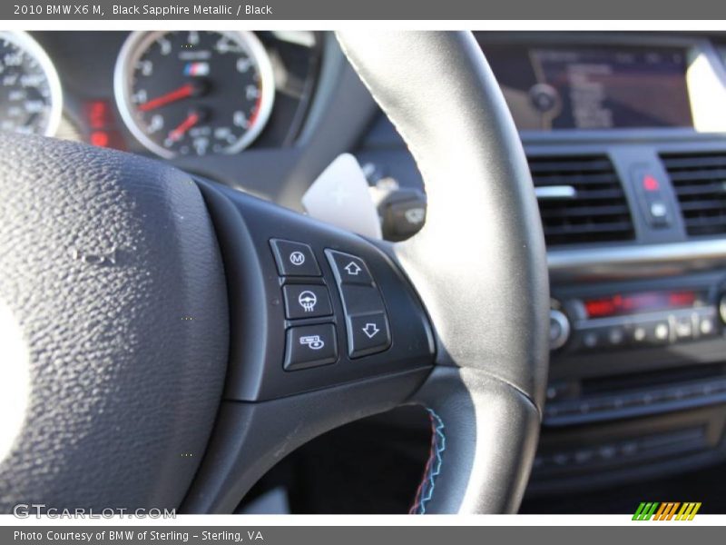 Black Sapphire Metallic / Black 2010 BMW X6 M