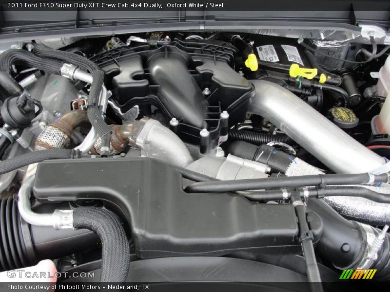  2011 F350 Super Duty XLT Crew Cab 4x4 Dually Engine - 6.7 Liter OHV 32-Valve B20 Power Stroke Turbo-Diesel V8