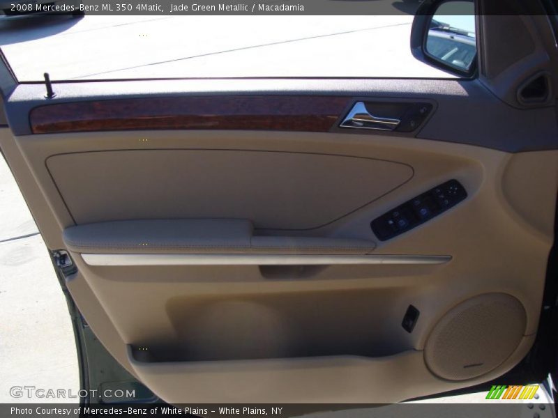 Jade Green Metallic / Macadamia 2008 Mercedes-Benz ML 350 4Matic