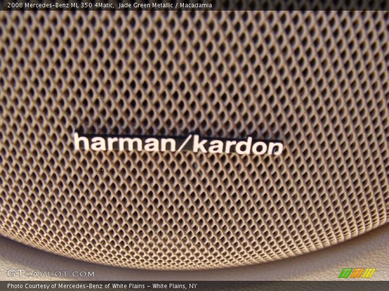 Jade Green Metallic / Macadamia 2008 Mercedes-Benz ML 350 4Matic