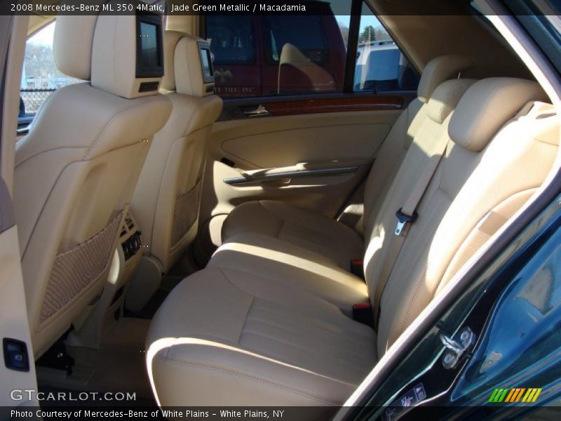 Jade Green Metallic / Macadamia 2008 Mercedes-Benz ML 350 4Matic