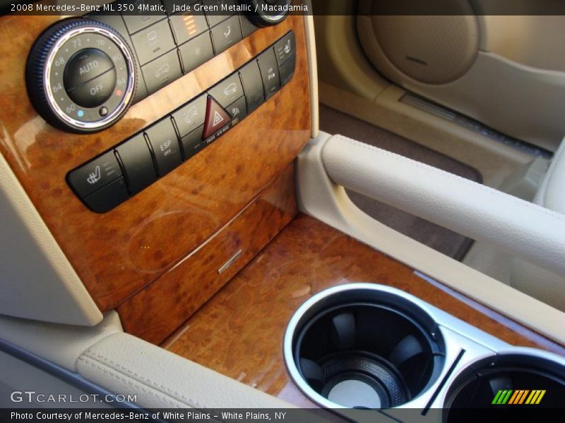 Jade Green Metallic / Macadamia 2008 Mercedes-Benz ML 350 4Matic