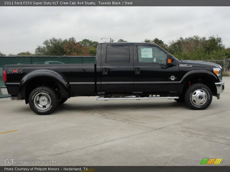  2011 F350 Super Duty XLT Crew Cab 4x4 Dually Tuxedo Black