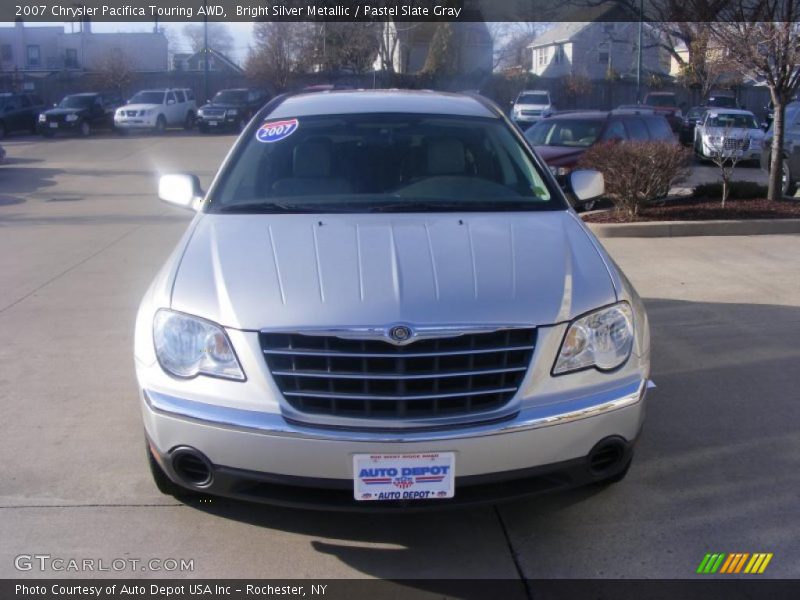Bright Silver Metallic / Pastel Slate Gray 2007 Chrysler Pacifica Touring AWD