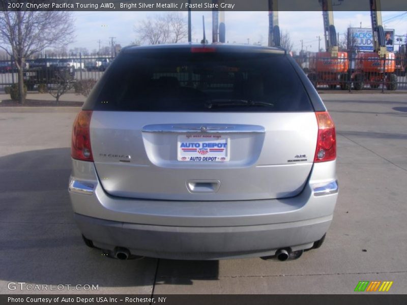 Bright Silver Metallic / Pastel Slate Gray 2007 Chrysler Pacifica Touring AWD