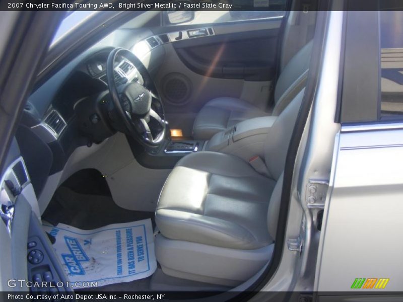 Bright Silver Metallic / Pastel Slate Gray 2007 Chrysler Pacifica Touring AWD