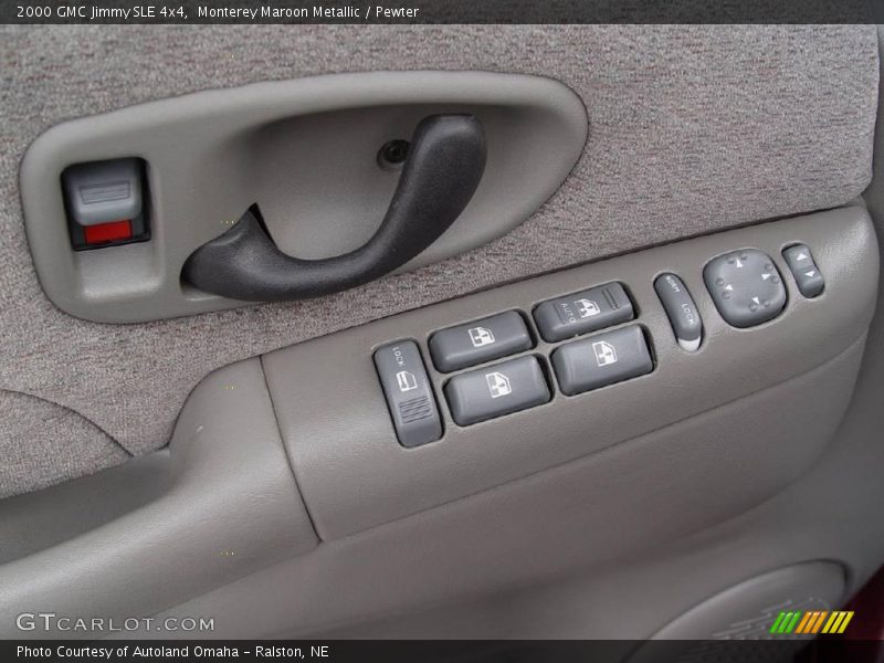 Monterey Maroon Metallic / Pewter 2000 GMC Jimmy SLE 4x4